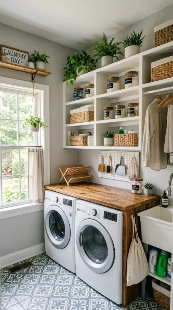 DIY Countertop Over Washer