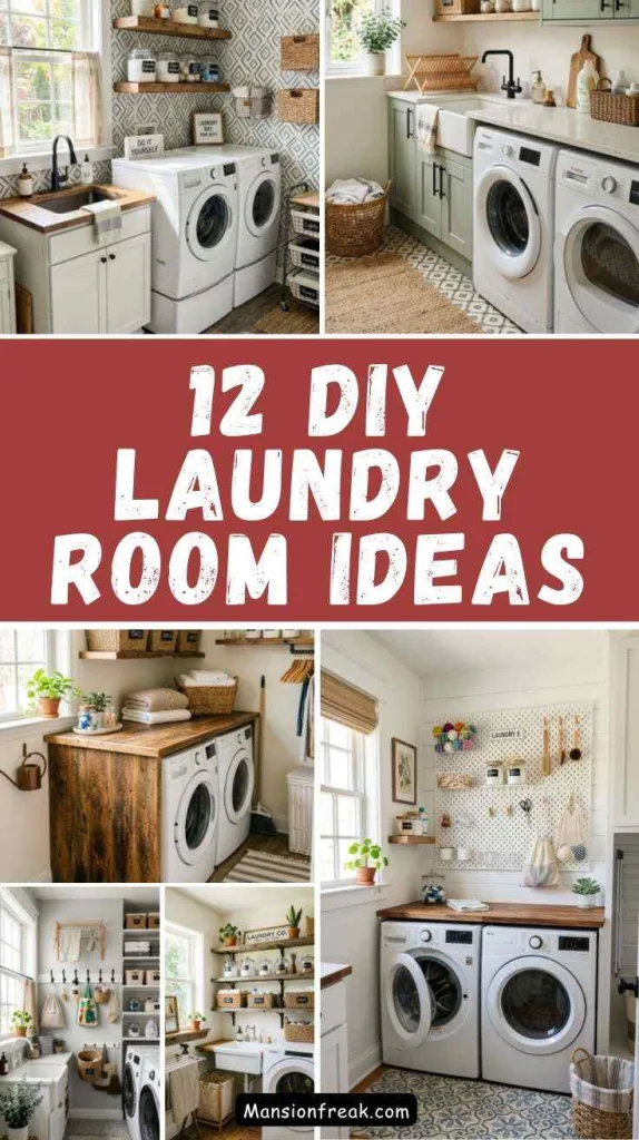 DIY Laundry Room Ideas