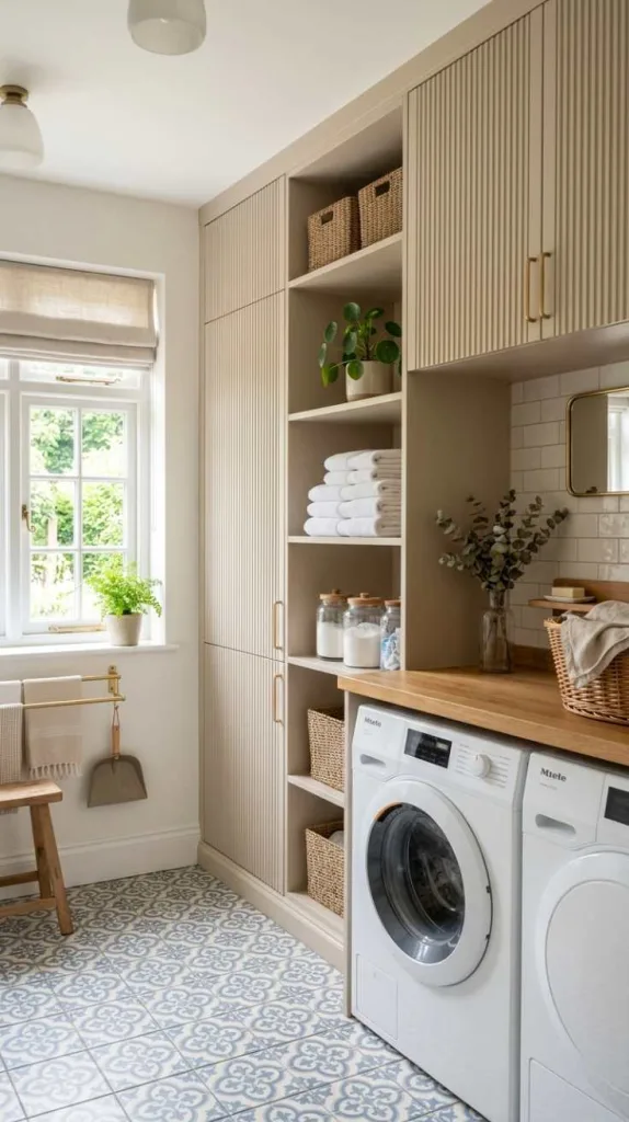 Decorative Fluted Cabinets
