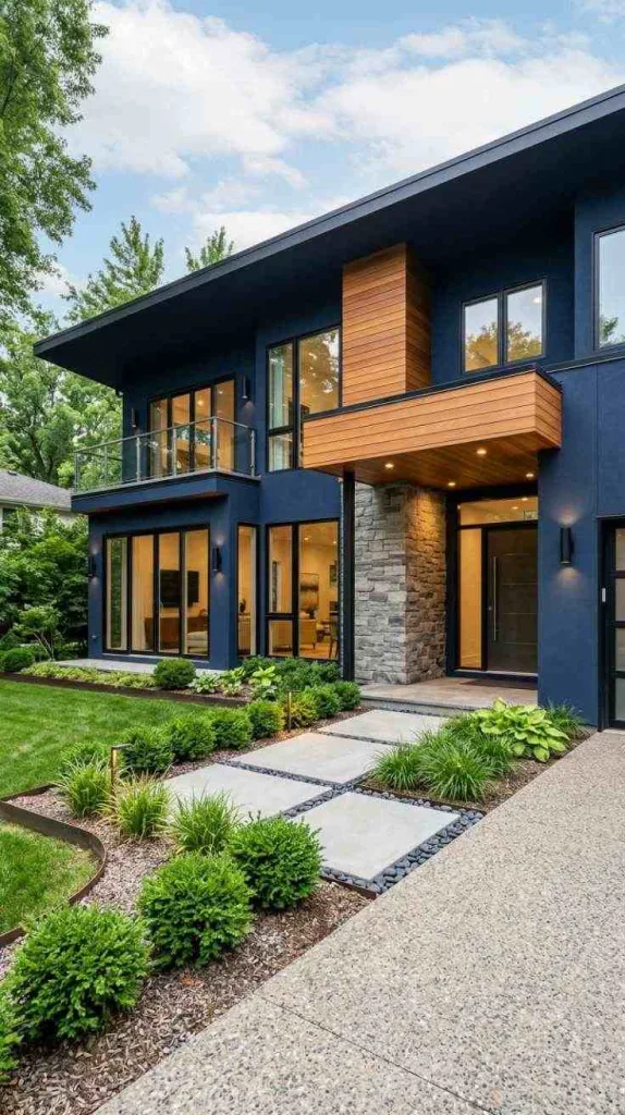 Deep Navy Blue