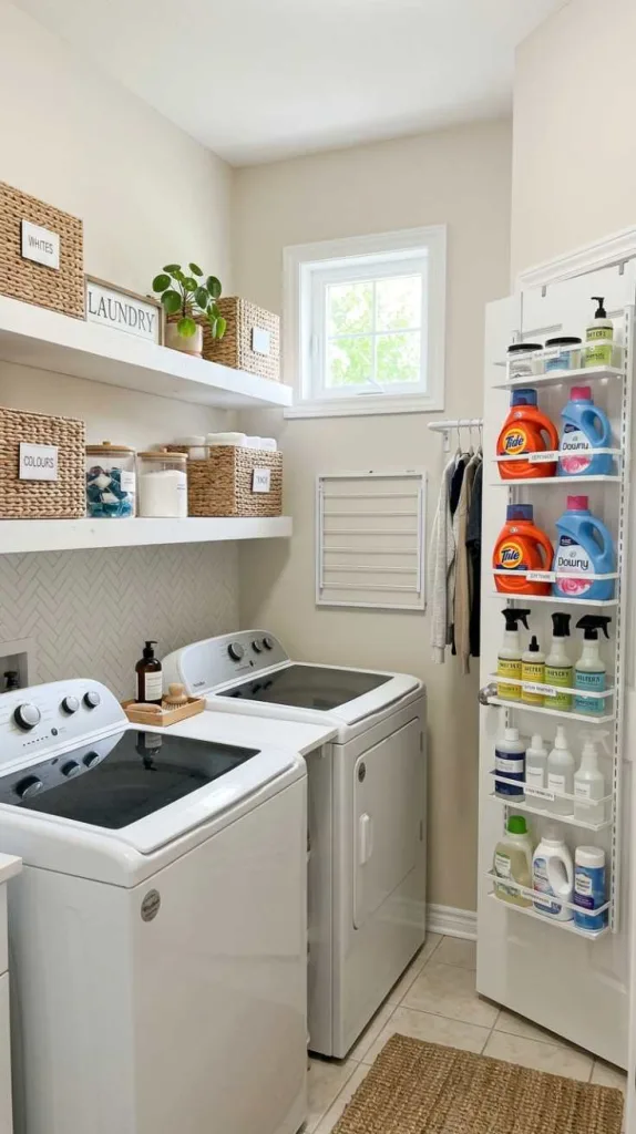 Door Mounted Storage Racks