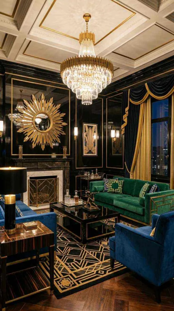 Dramatic Black Lacquer Wall