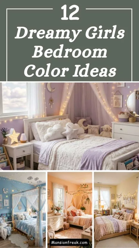10+ Dreamy Girls Bedroom Color Ideas That Feel Like Magic 2 Dreamy Girls Bedroom Color Ideas