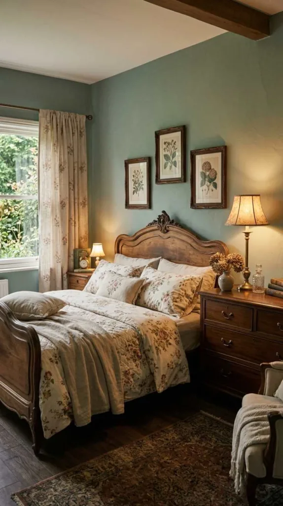 Dusty Green Vintage Feel