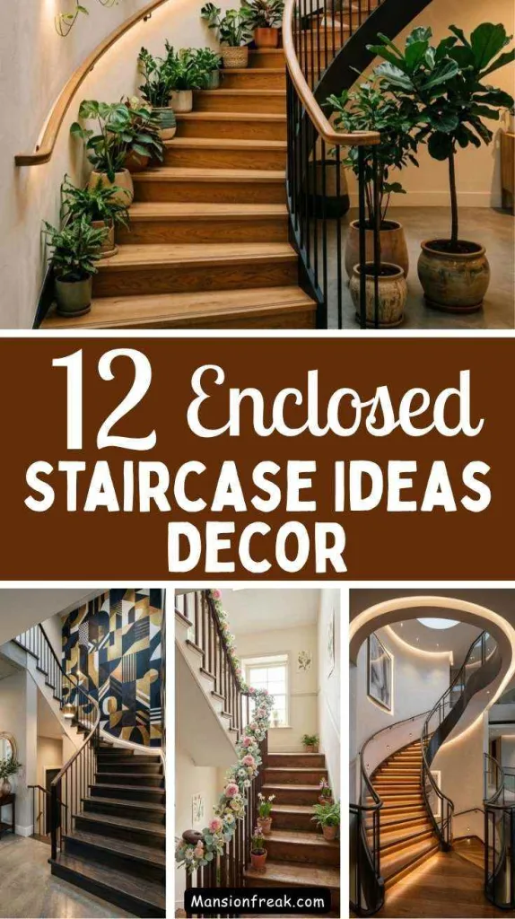 Enclosed Staircase Ideas Decor