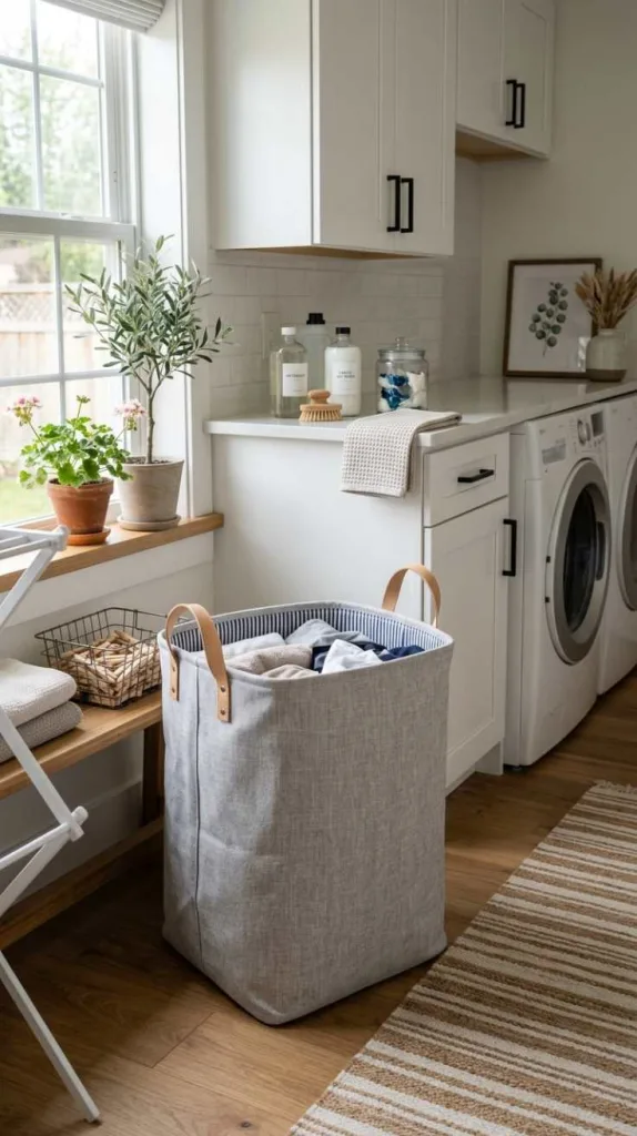 Fabric Bag Hamper