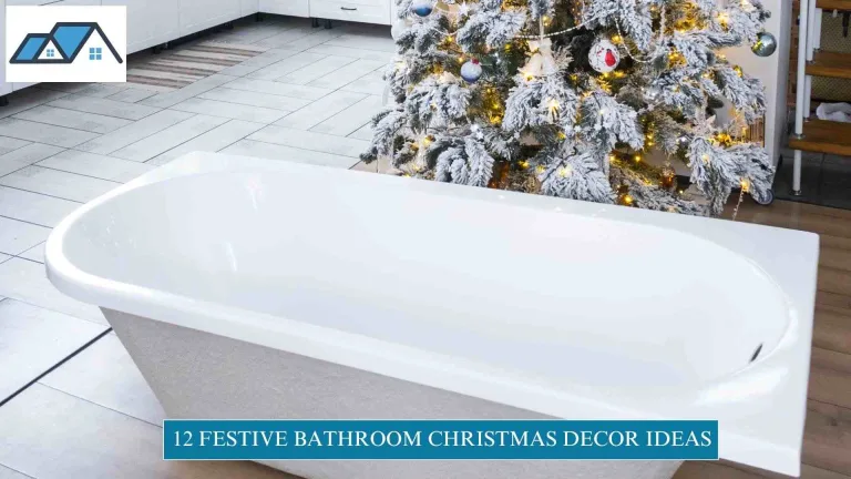 12 Festive Bathroom Christmas Decor Ideas for a Cozy Holiday Home 16 Festive Bathroom Christmas Decor Ideas