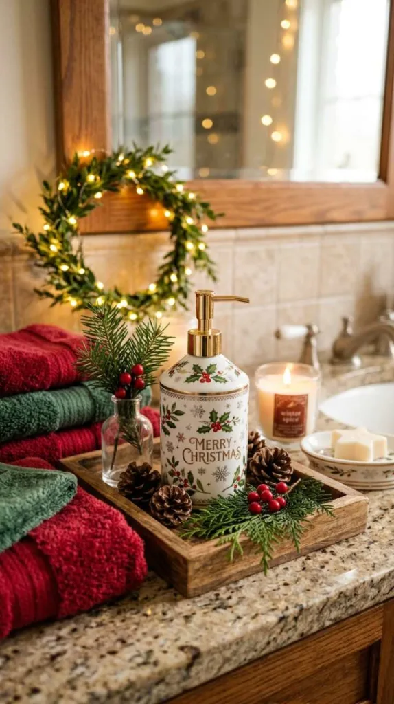 Festive Soap Displays