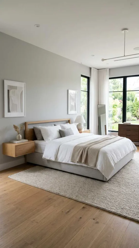 10+ Modern Master Bedroom Ideas You'll Love 5 Floating Nightstand Simplicity