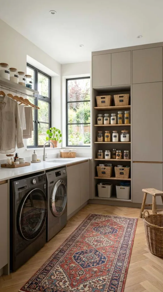 Floor to Ceiling Pantry Wall