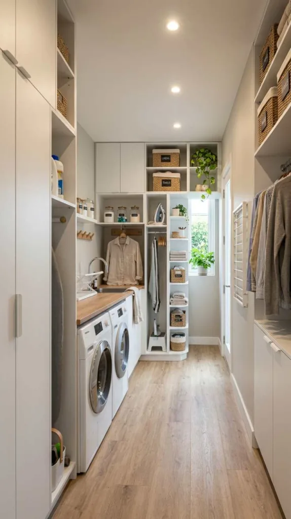 Floor-to-Ceiling Storage Wall