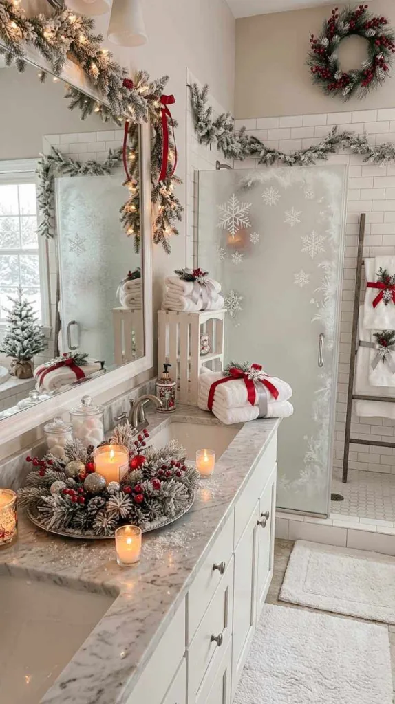 Frosted Winter Decor