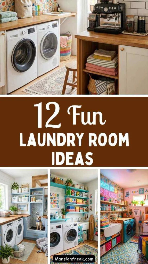 12 Fun Laundry Room Ideas to Brighten Your Everyday Routine 2 Fun Laundry Room Ideas