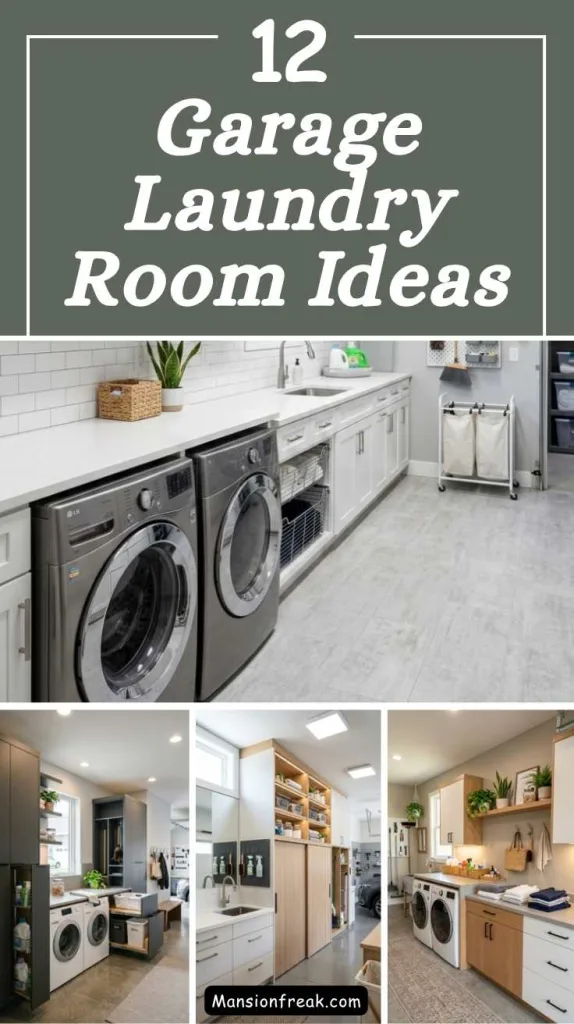 12 Garage Laundry Room Ideas for Smart Spaces 2 Garage Laundry Room Ideas