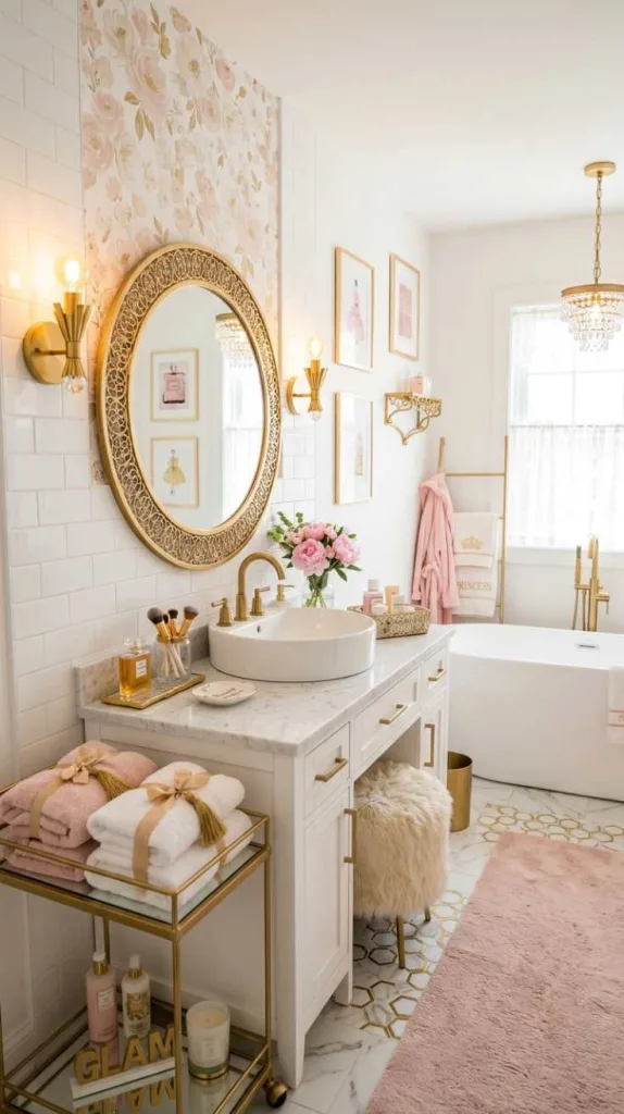 Glam With Gold Accents