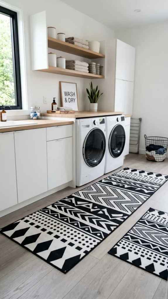 Graphic Black and White Rugs