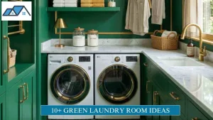 Green Laundry Room Ideas