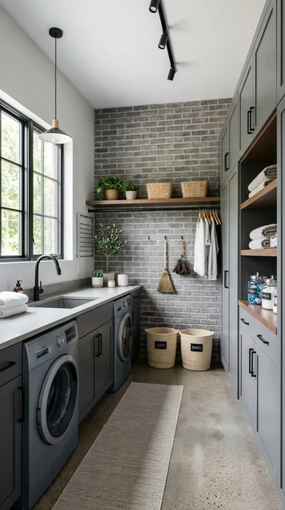 Grey Brick Accent