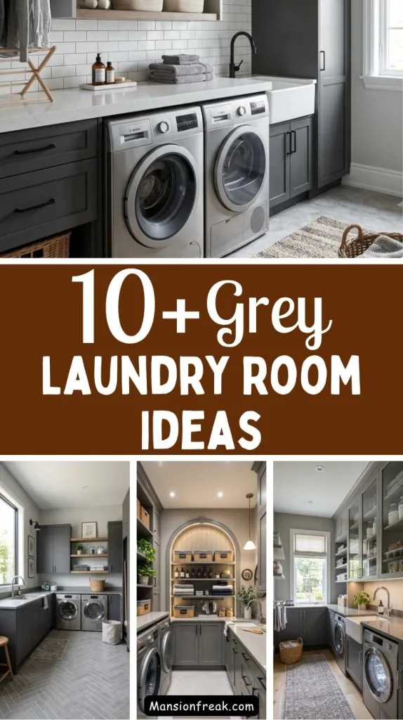 Grey Laundry Room Ideas