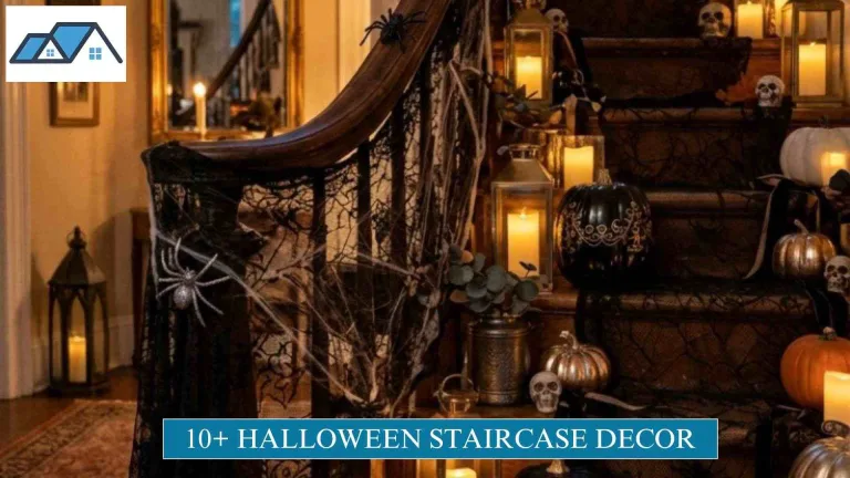 Halloween Staircase Decor
