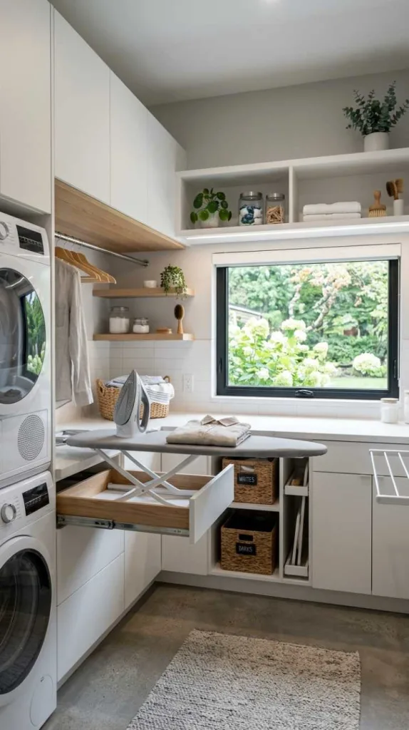 11+ Washing Room Ideas Laundry for Organized Homes 8 Hidden Ironing Drawer
