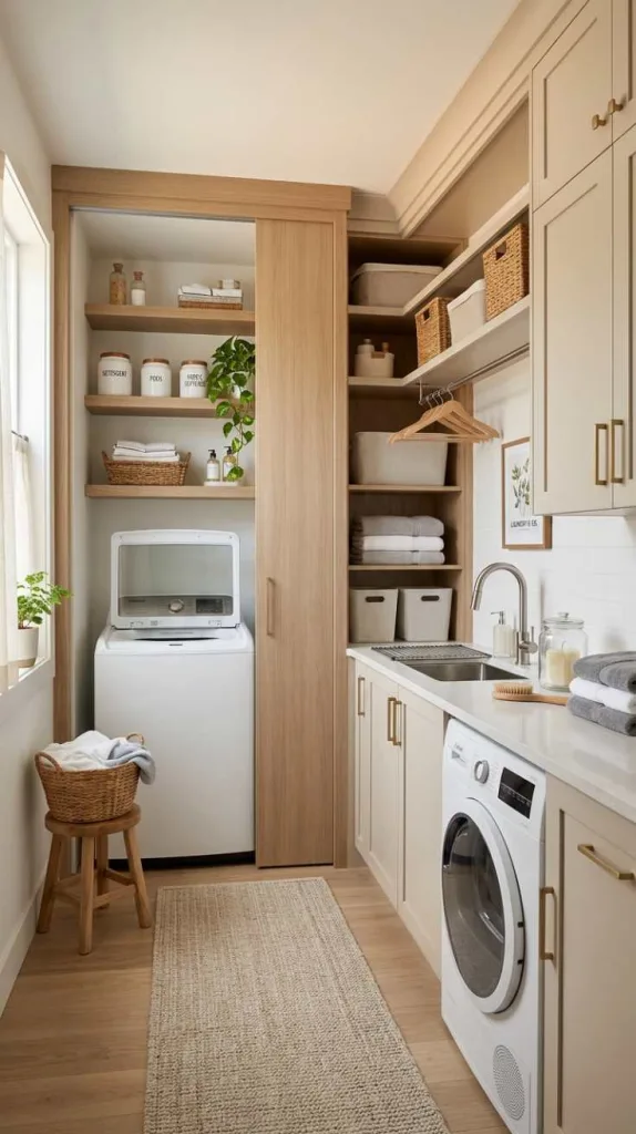 Hidden Laundry Nook