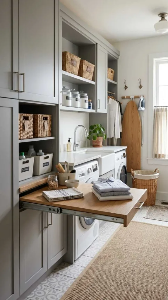 Hidden Pull Out Table