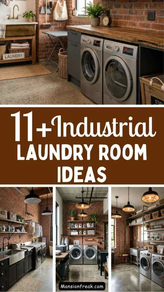 Industrial Laundry Room Ideas