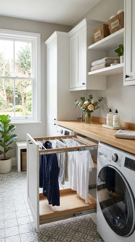 Integrated Worktop Rack