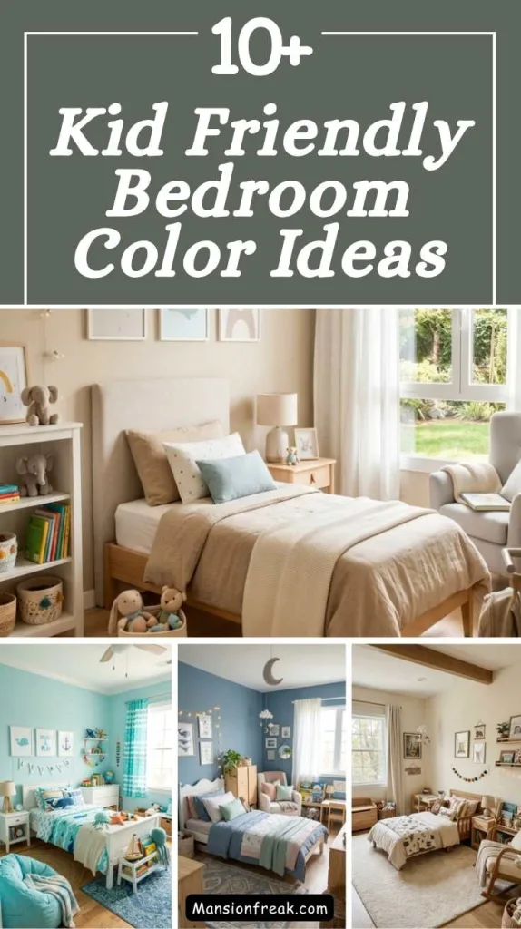 10+ Kid Friendly Bedroom Color Ideas for Restful Sleep 2 Kid Friendly Bedroom Color Ideas