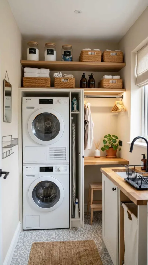 10+ Very Small Laundry Room Ideas for Smart Space 12 Laundry Combo