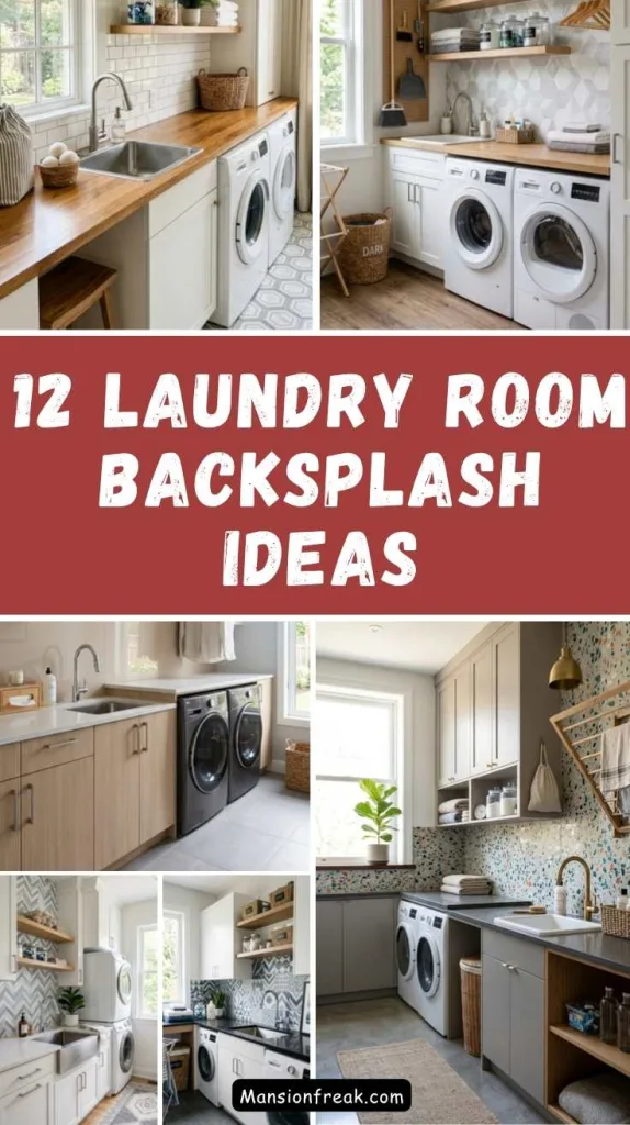 Laundry Room Backsplash Ideas