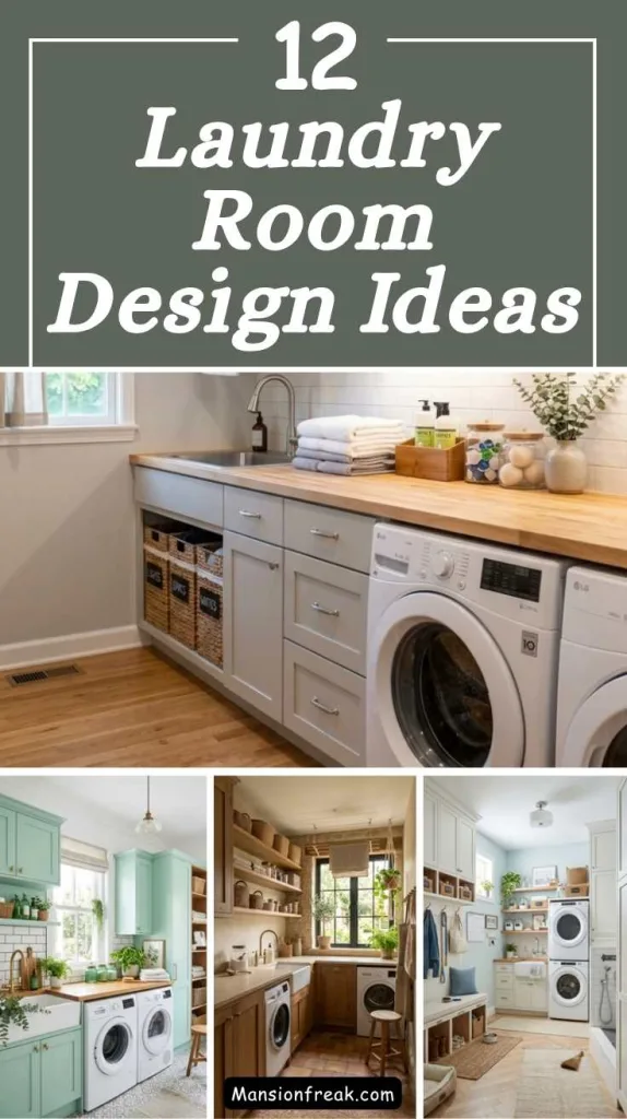 12 Laundry Room Design Ideas for Beautiful Functional Spaces 2 Laundry Room Design Ideas