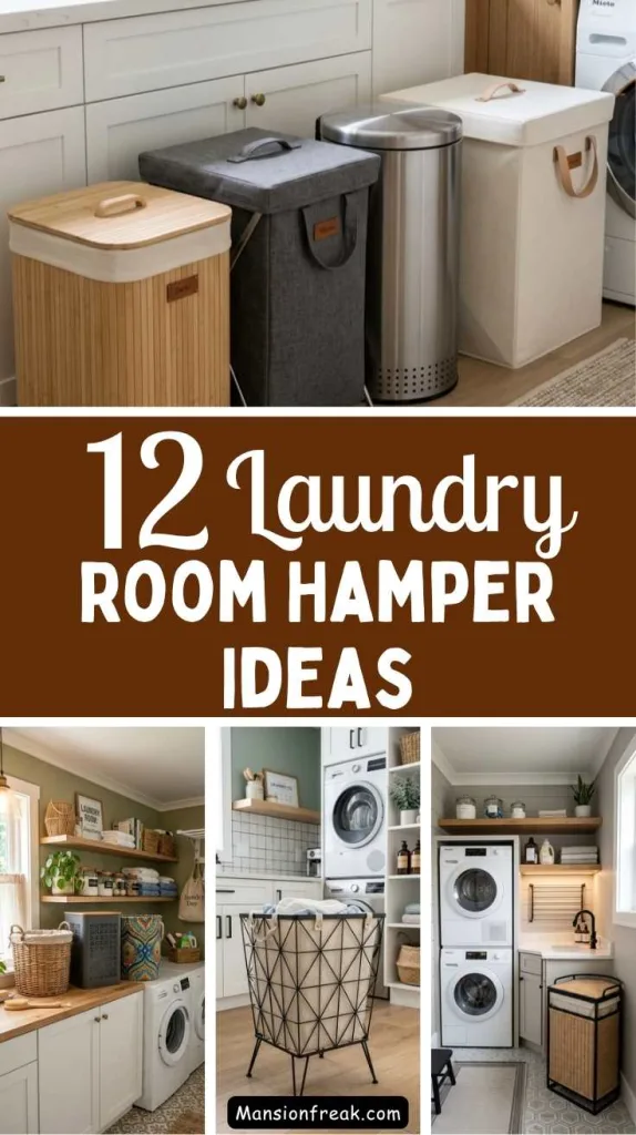 Laundry Room Hamper Ideas