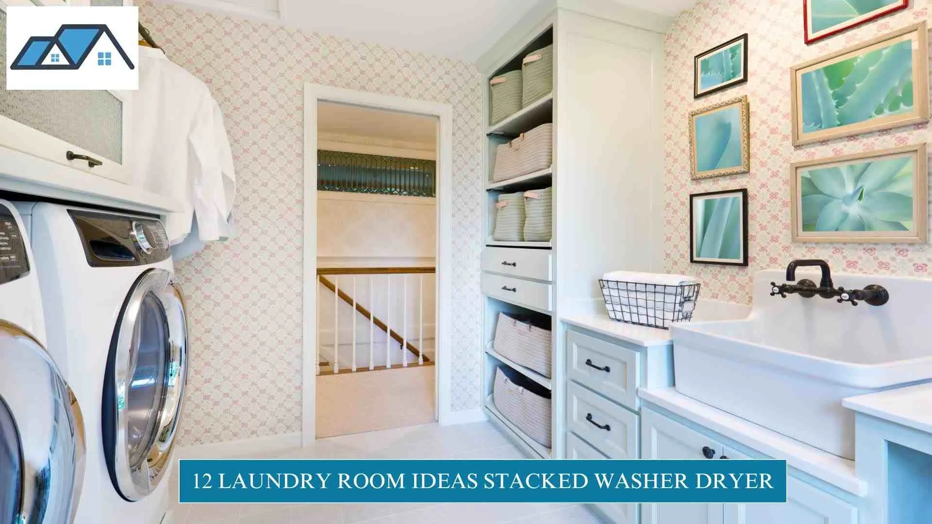 Laundry Room Ideas Stacked Washer Dryer