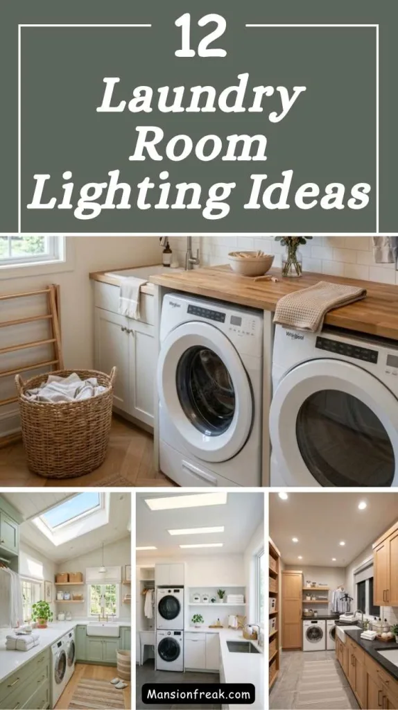 12 Laundry Room Lighting Ideas for Bright Spaces 2 Laundry Room Lighting Ideas
