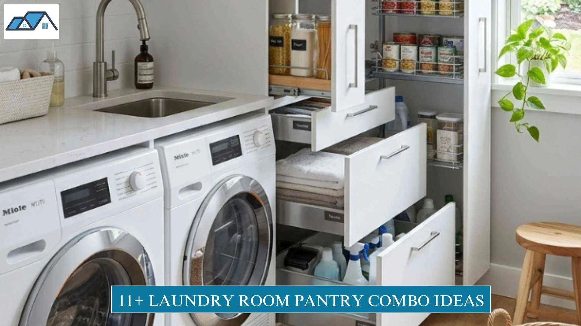 Laundry Room Pantry Combo Ideas