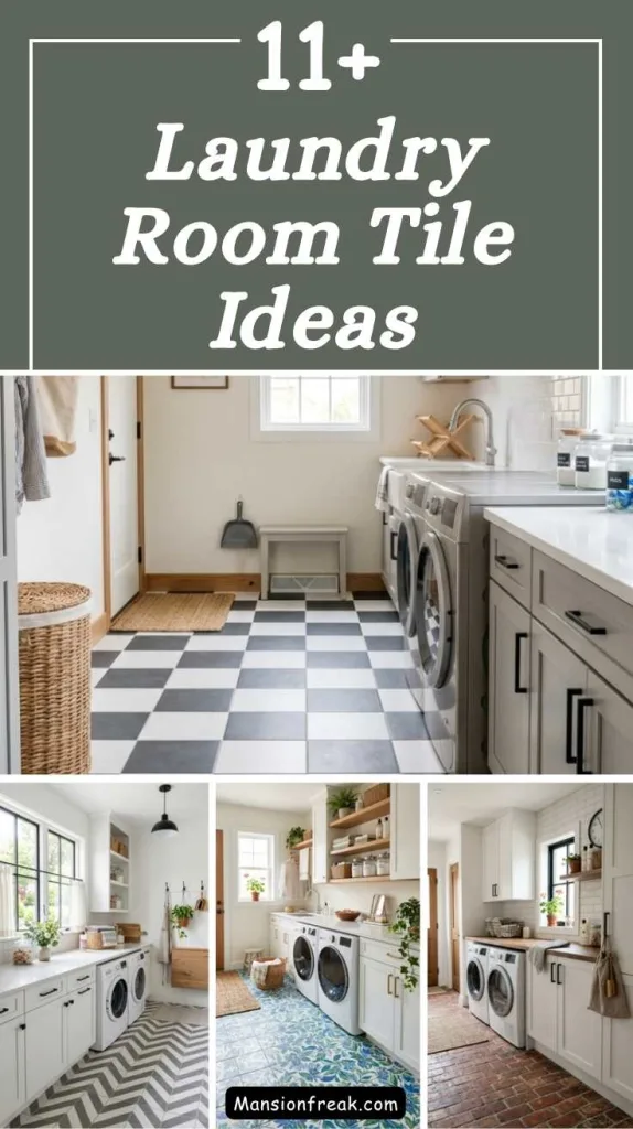 11+ Laundry Room Tile Ideas for Stylish Floors 2 Laundry Room Tile Ideas
