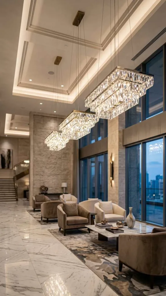 12 Modern Crystal Chandeliers That Elevate Any Space 10 Linear Luxury