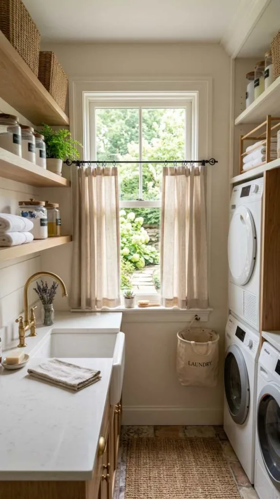 Linen Café Curtains