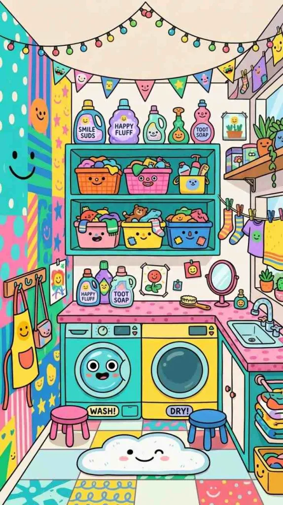 11+ Toca Boca Laundry Room Ideas for Aesthetic Home 14 Luxury Laundry Room