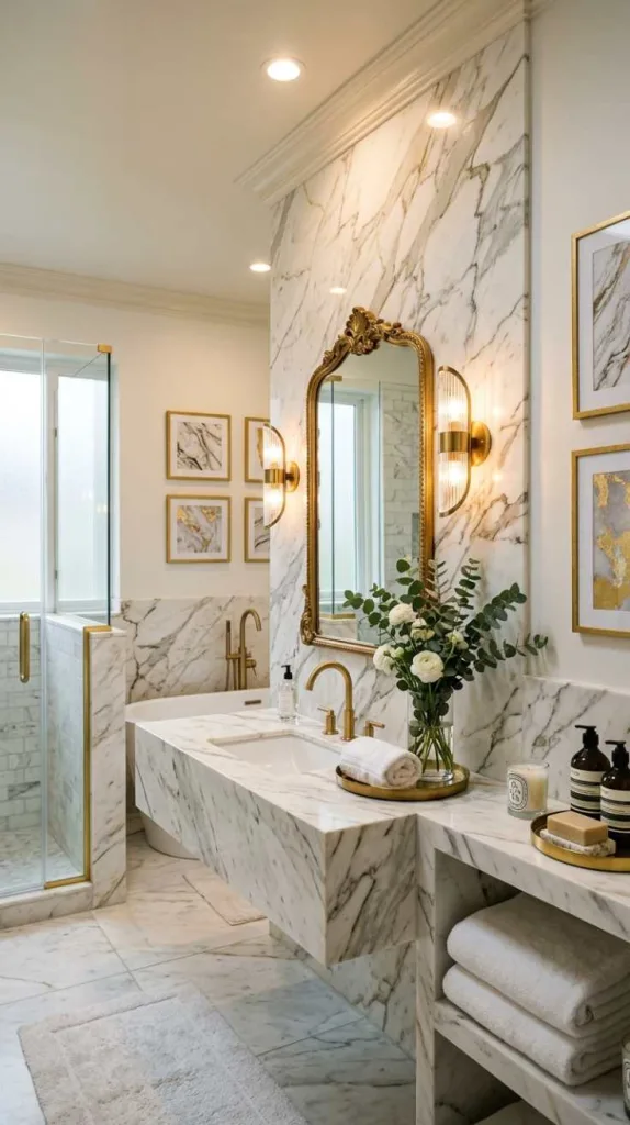 Marble Accent Walls