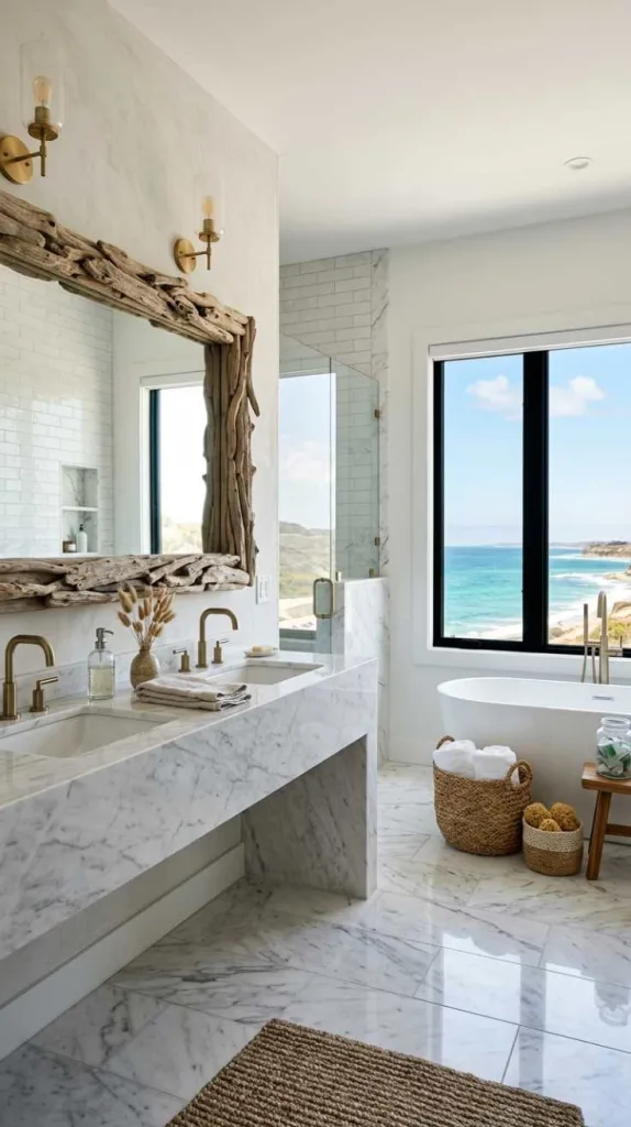 Marble and Coastal Texture