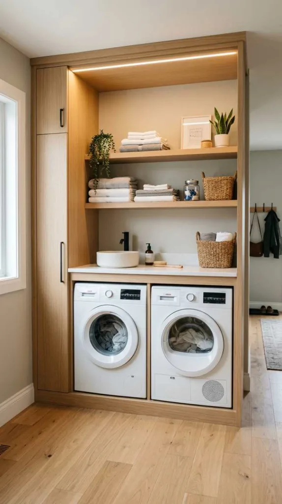 Modern Laundry Nook