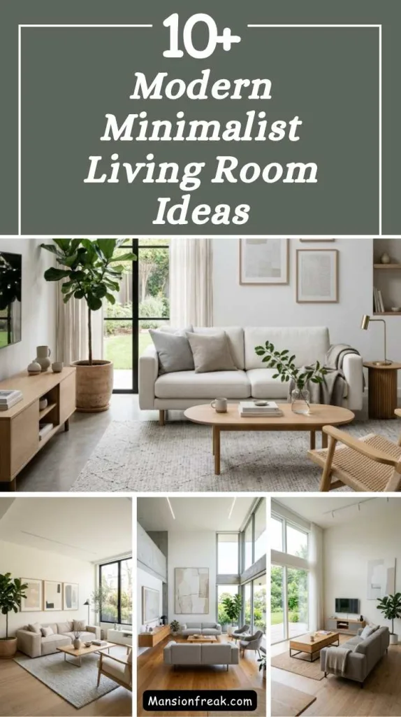 10+ Modern Minimalist Living Room Ideas for a Calm Home 2 Modern Minimalist Living Room Ideas