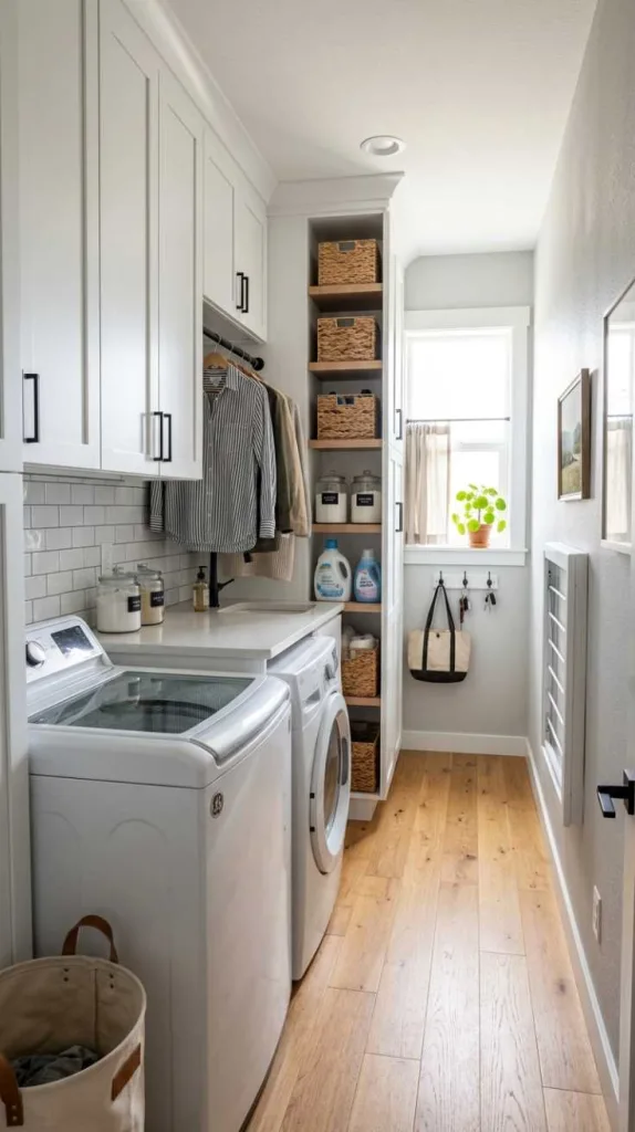 10+ Laundry Room Ideas Top Loader Layout 12 Narrow Galley Style