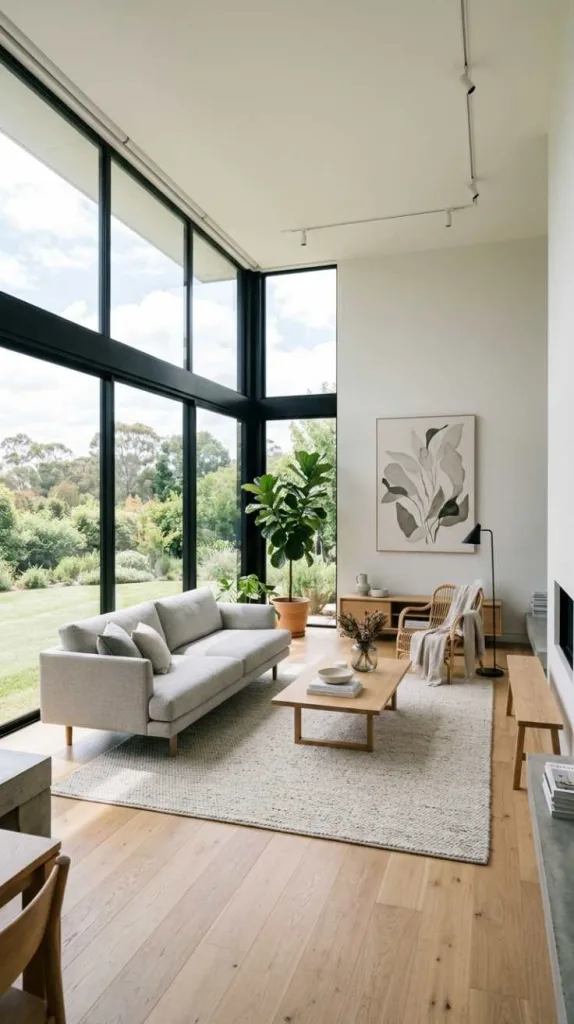 10+ Modern Minimalist Living Room Ideas for a Calm Home 9 Natural Light Priority