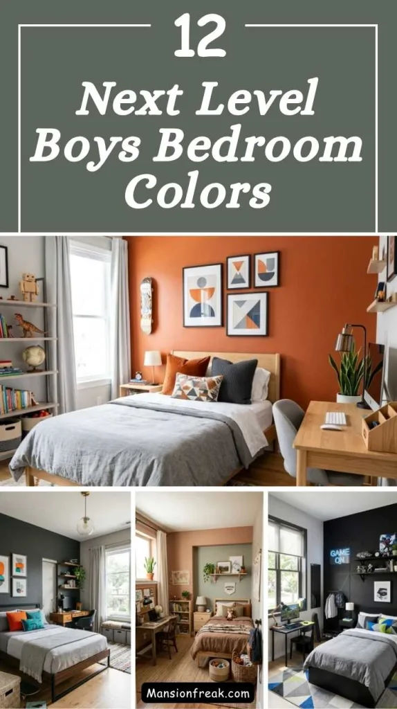 Next Level Boys Bedroom Colors
