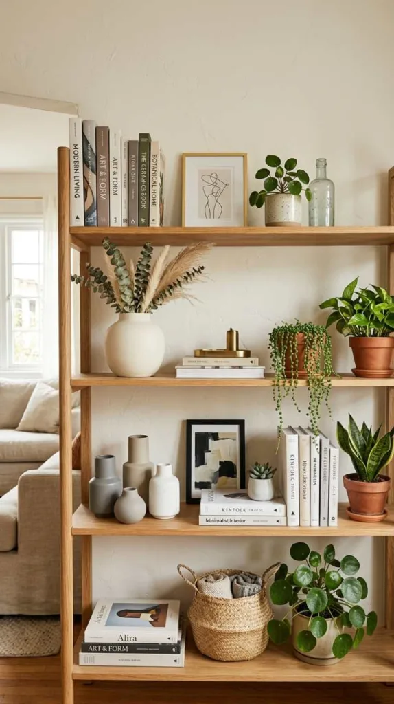 Open Shelf Styling