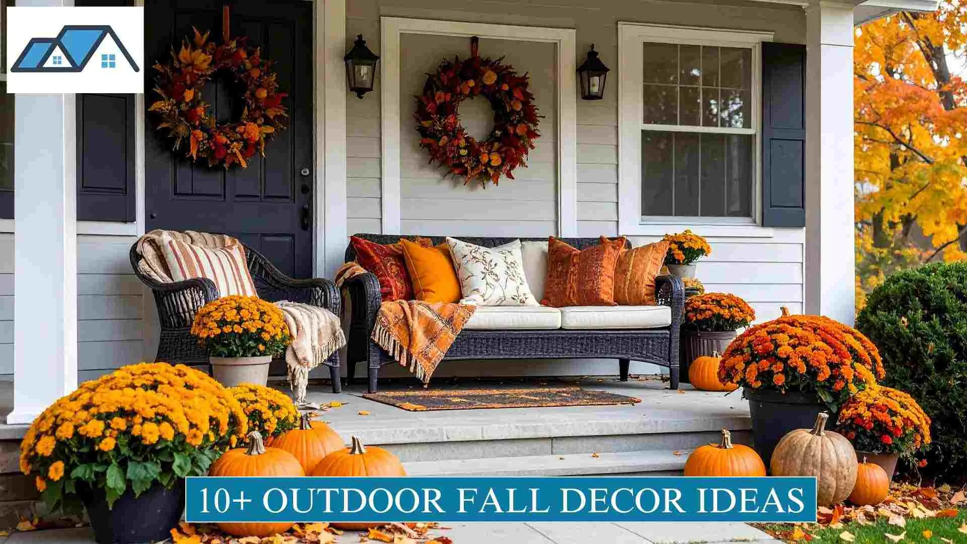 10+ Outdoor Fall Decor Ideas for a Cozy Inviting Home 1 Outdoor Fall Decor Ideas